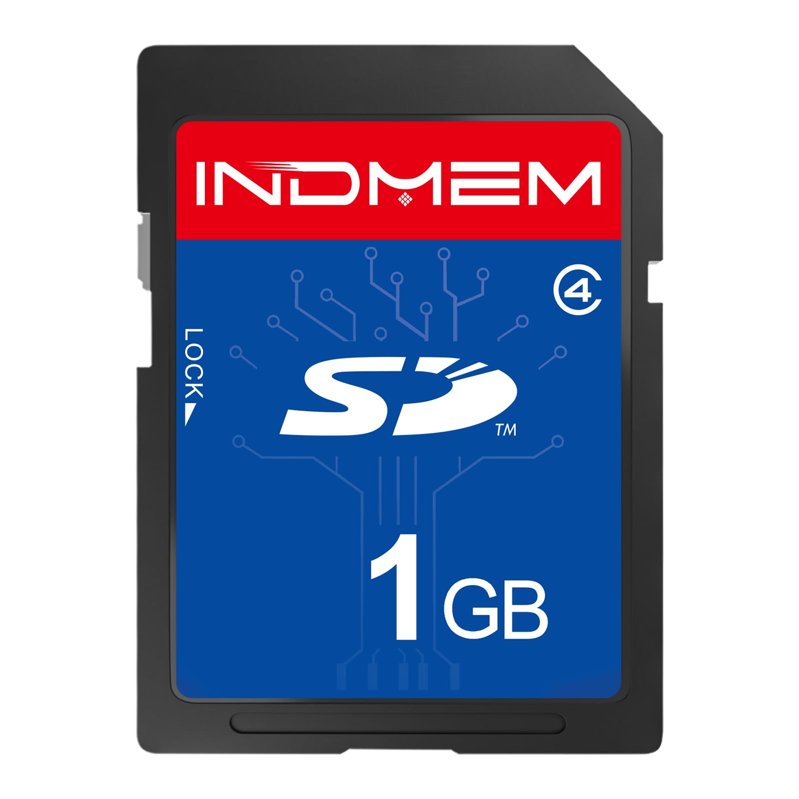 SD Card 1GB Class 4 Flash Memory Cards MLC Stanard Secure Digital Cards Camera Cards, 1GB(1pc)