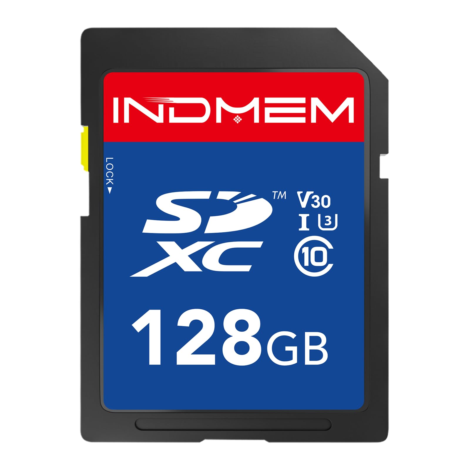 High Speed 128GB SDXC Card UHS-I, C10 U3 V30 Memory Card up to 90MB/s, 4K & Full HD Video Recording Card for DSLR Camcorder Camera PC, 1 Pack & 2 Pack