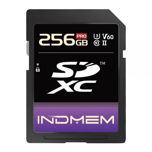 256GB UHS-II V60 U3 SDXC Memory Card, High Speed SD Card with 280MB/s Max Read Speed, Professional Storage for 4K/6K Video Camera